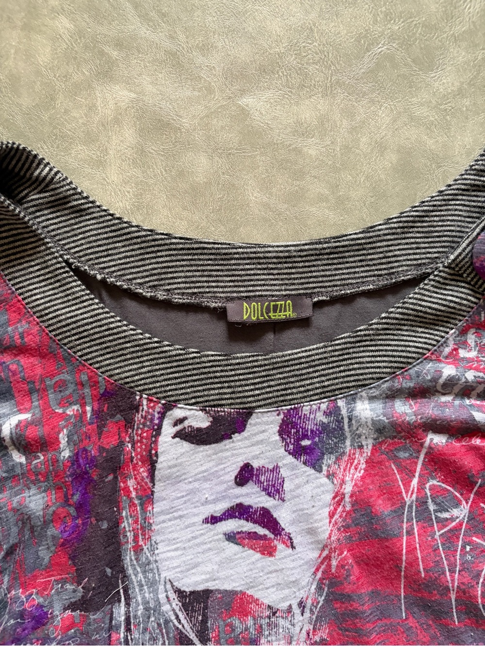 Y2K Dolcezza Abstract Fashion Art Top Grunge | Save the Queen Inspired - Picture 6 of 11